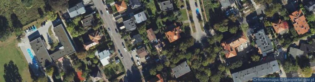 Zdjęcie satelitarne Piastowska ul.