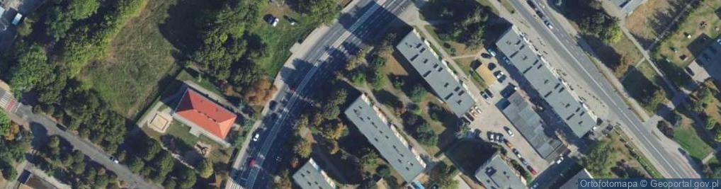 Zdjęcie satelitarne Piłsudskiego Józefa, marsz. ul.
