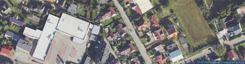 Zdjęcie satelitarne Pionierska ul.