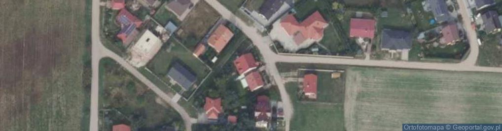 Zdjęcie satelitarne Piniowa ul.