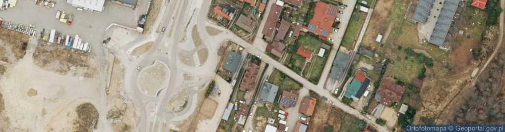 Zdjęcie satelitarne Piaski Małe ul.
