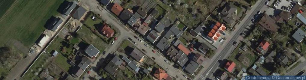 Zdjęcie satelitarne Piastowska ul.