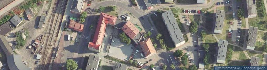 Zdjęcie satelitarne Piastowska ul.