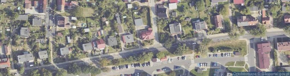 Zdjęcie satelitarne Piastów ul.