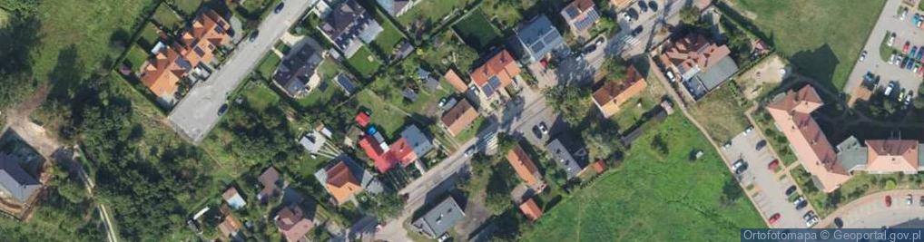 Zdjęcie satelitarne Piastowska ul.
