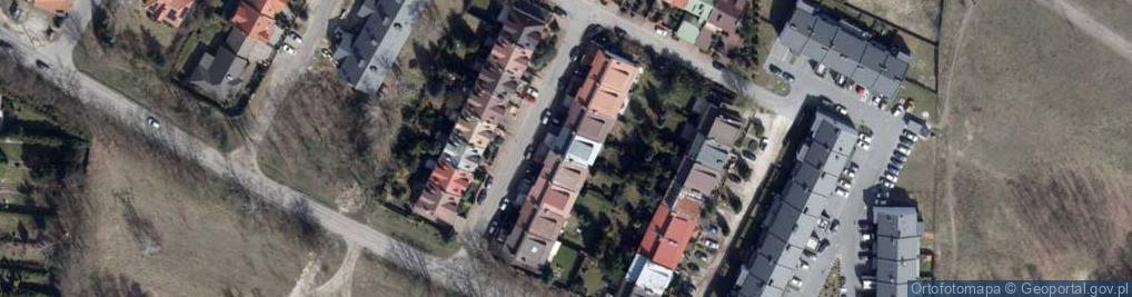 Zdjęcie satelitarne Pisankowa ul.