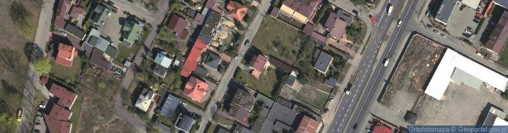 Zdjęcie satelitarne Pieniążka ul.