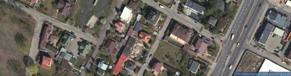 Zdjęcie satelitarne Pieniążka ul.