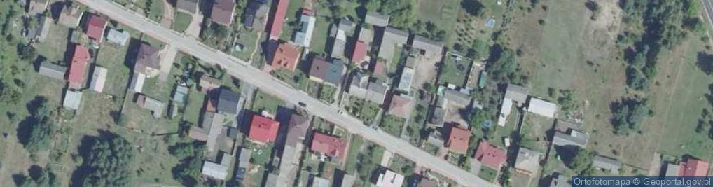 Zdjęcie satelitarne Piękna ul.