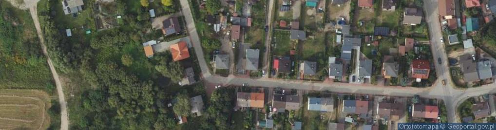 Zdjęcie satelitarne Piękna ul.