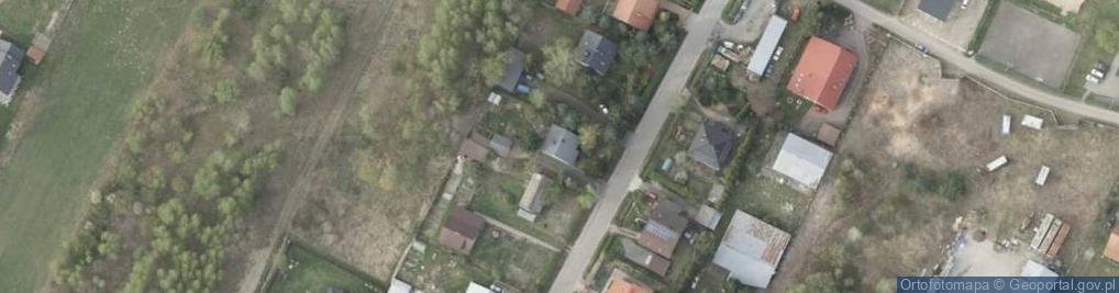 Zdjęcie satelitarne Piękna ul.