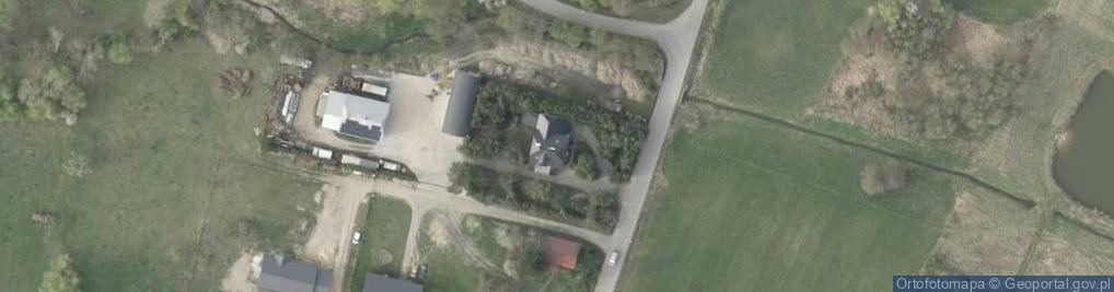 Zdjęcie satelitarne Piękna ul.