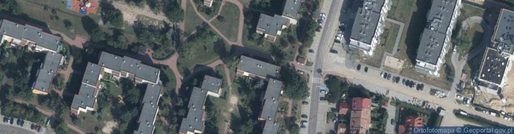 Zdjęcie satelitarne Pileckiego Witolda, rtm. ul.