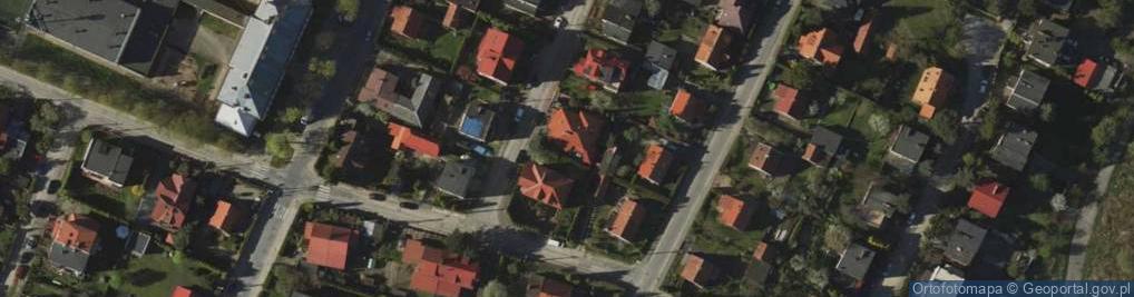Zdjęcie satelitarne Piska ul.