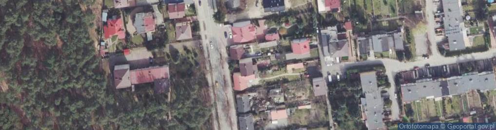Zdjęcie satelitarne Piaski ul.