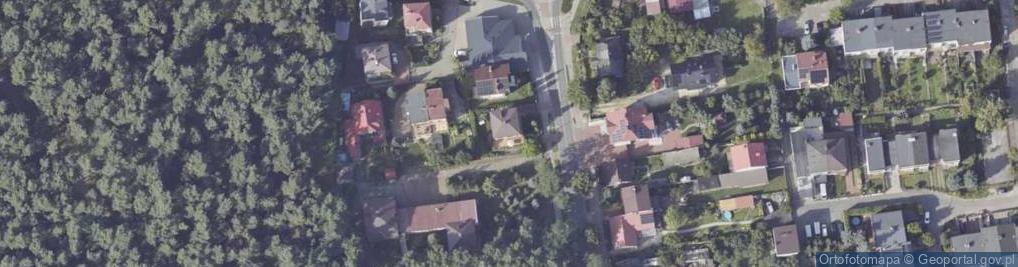 Zdjęcie satelitarne Piaski ul.