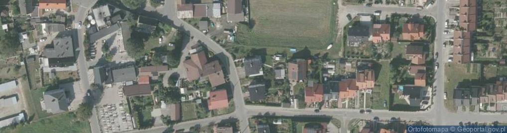 Zdjęcie satelitarne Piastowska ul.