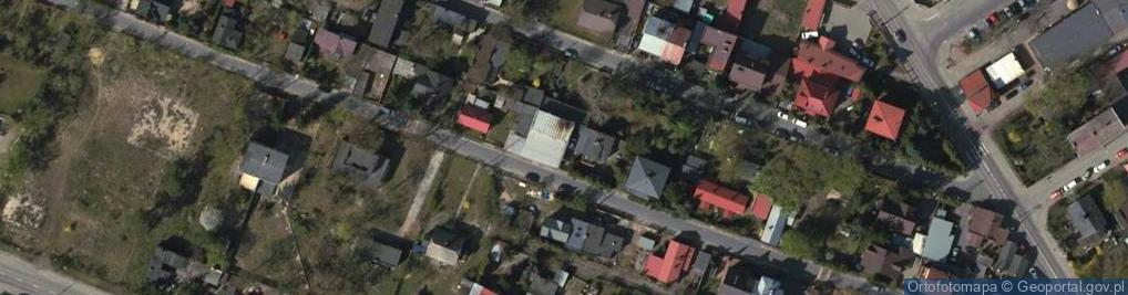 Zdjęcie satelitarne Piastowa ul.
