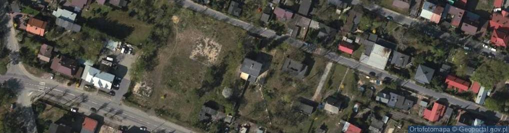 Zdjęcie satelitarne Piastowa ul.