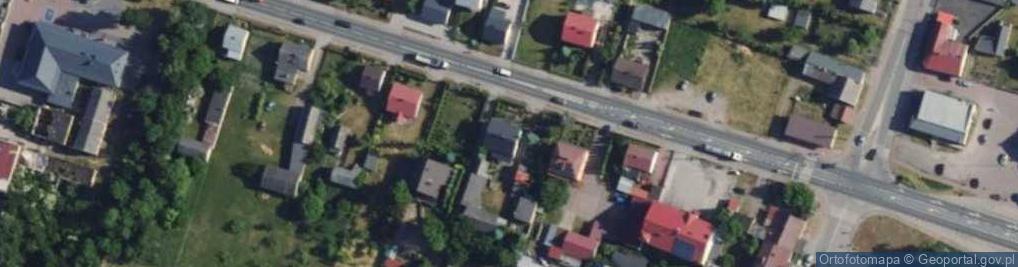 Zdjęcie satelitarne Piotrkowska ul.
