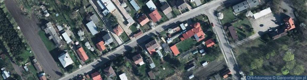 Zdjęcie satelitarne Piwonia ul.