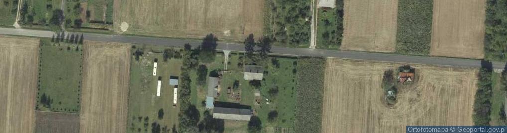 Zdjęcie satelitarne Piaski Górne ul.