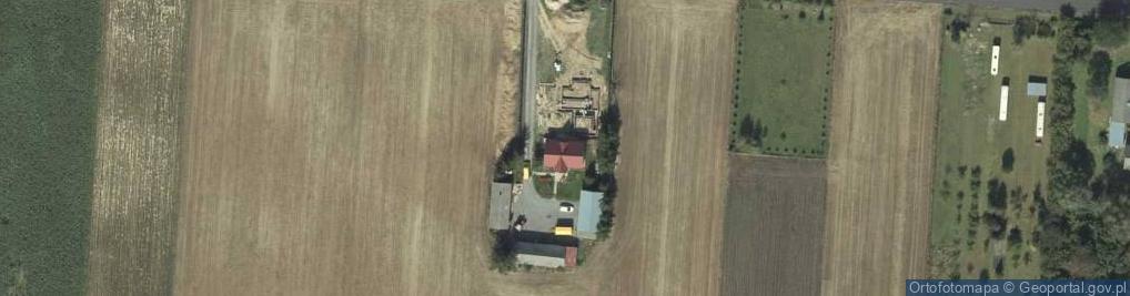 Zdjęcie satelitarne Piaski Górne ul.