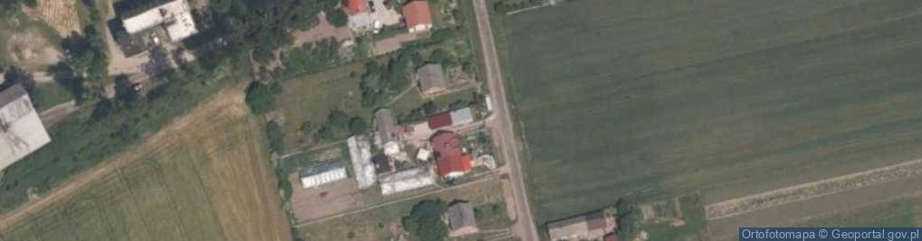 Zdjęcie satelitarne Piaszczyce-Kolonia ul.