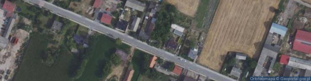 Zdjęcie satelitarne Piechanin ul.