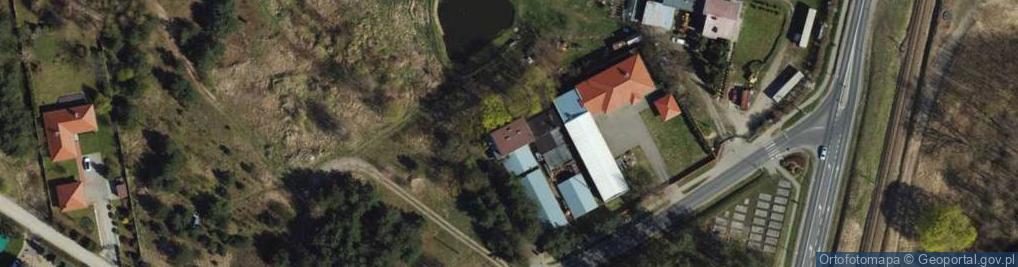 Zdjęcie satelitarne Pieńki Królewskie ul.