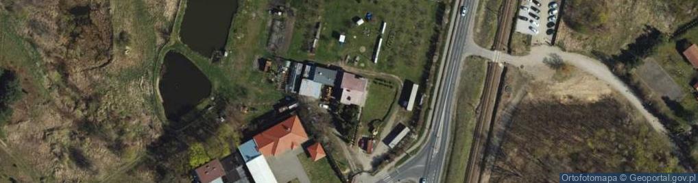 Zdjęcie satelitarne Pieńki Królewskie ul.