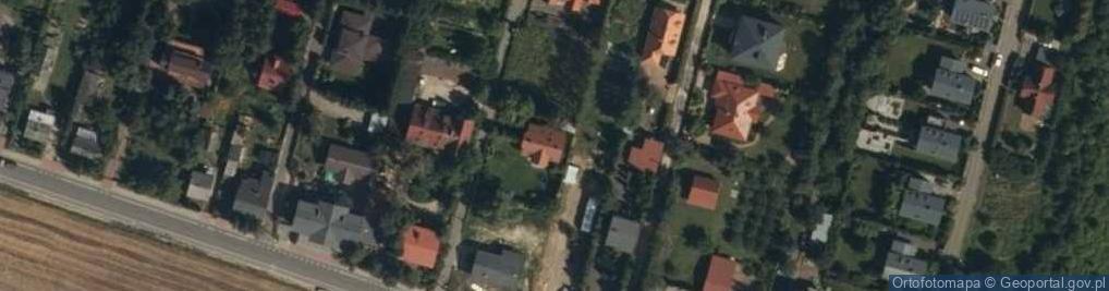 Zdjęcie satelitarne Pieńków ul.