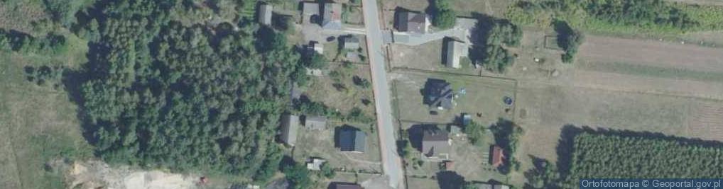 Zdjęcie satelitarne Pieradła ul.