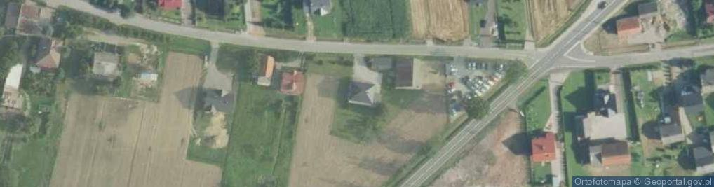 Zdjęcie satelitarne Pierzchów ul.