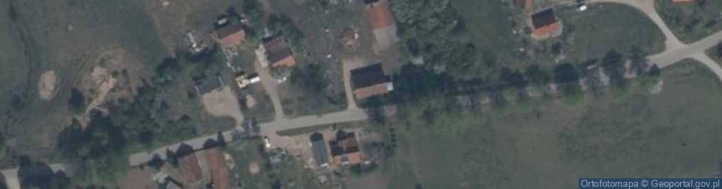 Zdjęcie satelitarne Piłaki Wielkie ul.