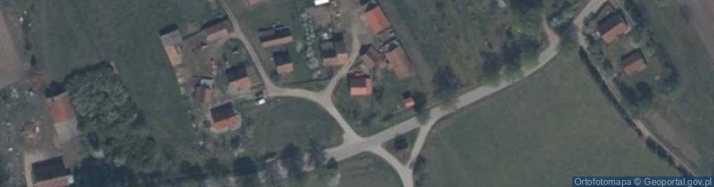 Zdjęcie satelitarne Piłaki Wielkie ul.