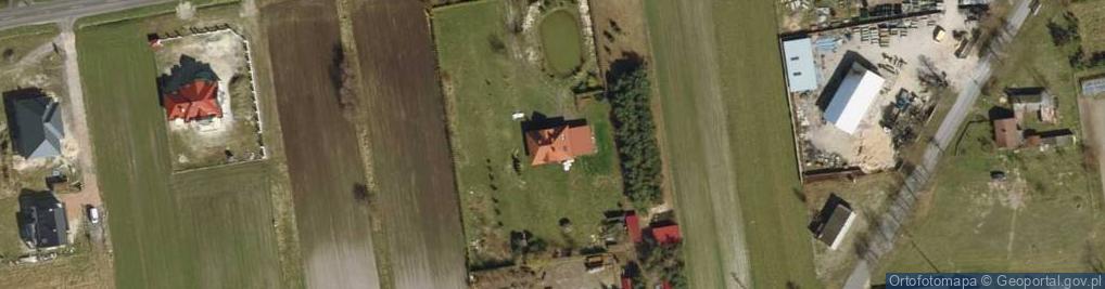 Zdjęcie satelitarne Pilaszków ul.