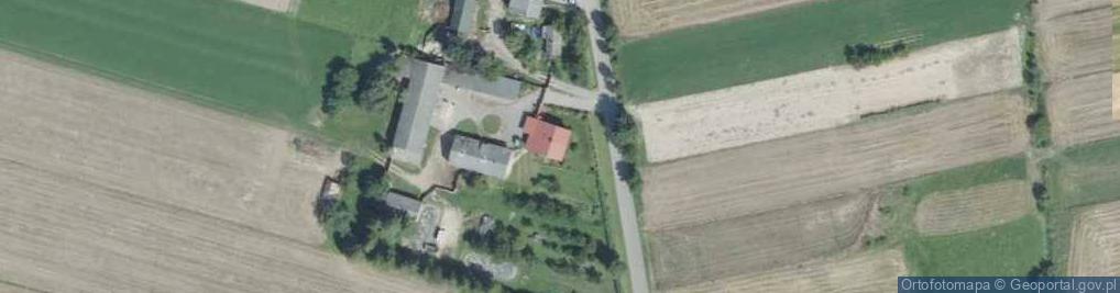 Zdjęcie satelitarne Piórków-Kolonia ul.