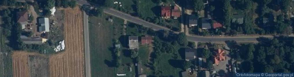 Zdjęcie satelitarne Pióry Wielkie ul.