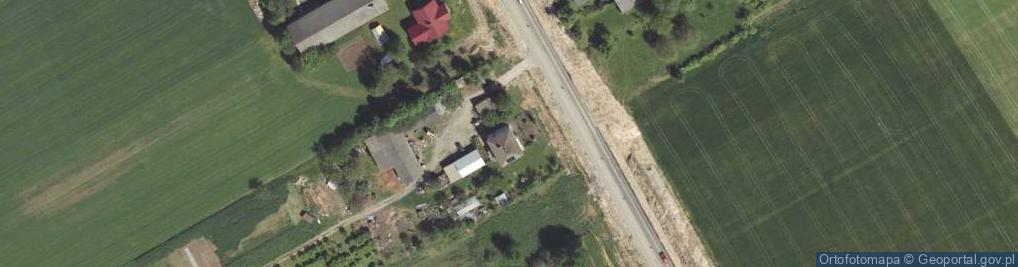 Zdjęcie satelitarne Piotrków-Kolonia ul.