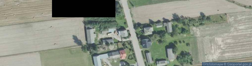 Zdjęcie satelitarne Piotrów-Gułaczów ul.