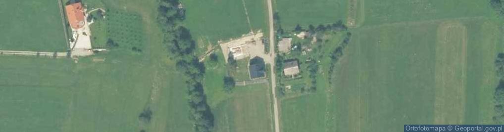 Zdjęcie satelitarne Pisarzowa ul.