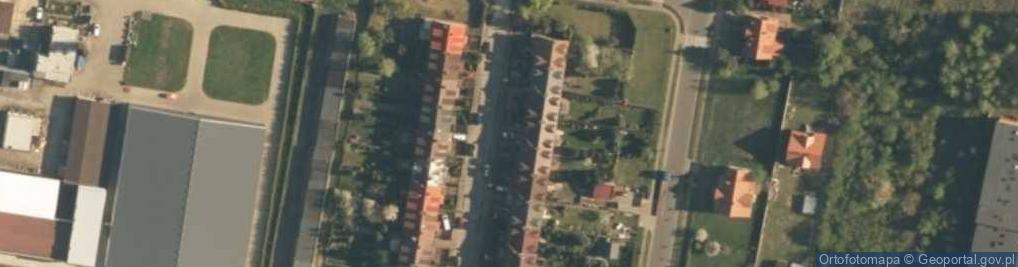 Zdjęcie satelitarne Piękna ul.