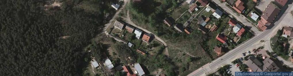 Zdjęcie satelitarne Piaski II ul.