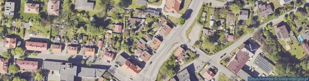 Zdjęcie satelitarne Piastowska ul.