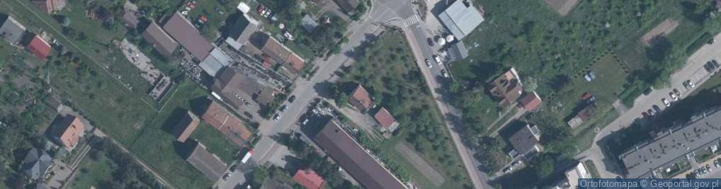 Zdjęcie satelitarne Piastów Śląskich ul.