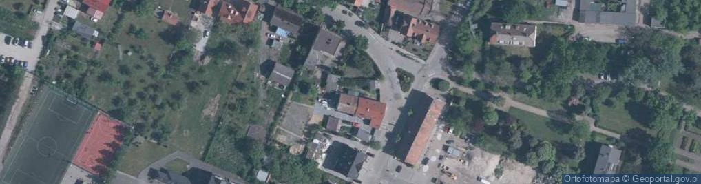 Zdjęcie satelitarne Piastów Śląskich ul.