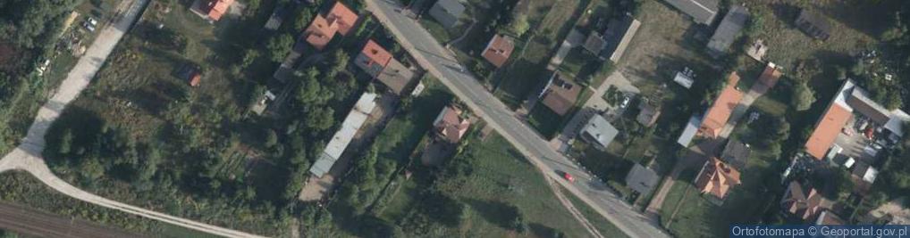 Zdjęcie satelitarne Piaski Zamiejskie ul.