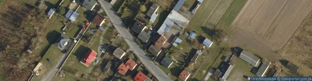 Zdjęcie satelitarne Piaski Zamiejskie ul.