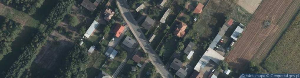 Zdjęcie satelitarne Piaski Zamiejskie ul.